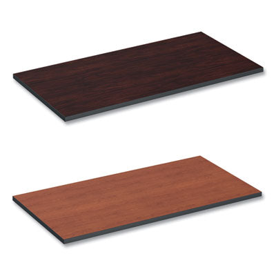 Reversible Laminate Table Top, Rectangular, 47.63 x 23.63, Medium Cherry/Mahogany Flipcost Flipcost