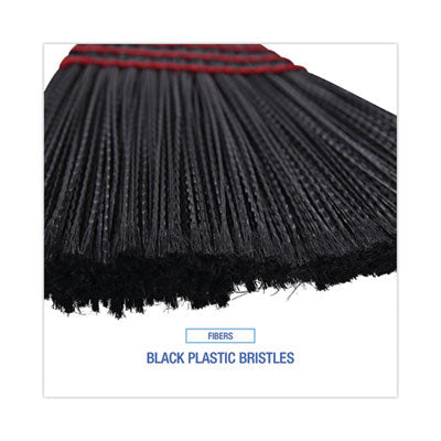 Maid Broom, Plastic Bristles, 54" Overall Length, Dozen Flipcost Flipcost