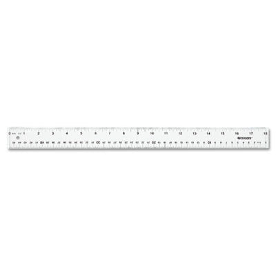 Clear Flexible Acrylic Ruler, Standard/Metric, 18" Long, Clear Flipcost Flipcost