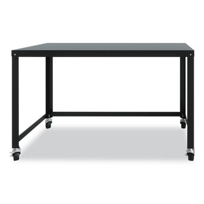 Mobile Steel Desk Black Flipcost Flipcost