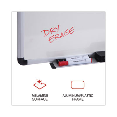 Modern Melamine Dry Erase Board with Aluminum Frame, 72 x 48, White Surface Flipcost Flipcost