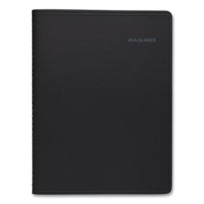 QuickNotes Weekly/Monthly 13-Month Planner, 10 x 8, Black Cover,  (July to July): 2023 to 2024 Flipcost Flipcost