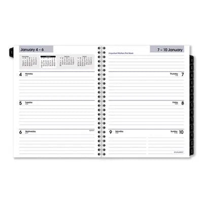 AT-A-GLANCE DayMinder Executive Weekly/Monthly Refill, 8.75 x 7, White Sheets, 12-Month (Jan to Dec): 2024 Flipcost Flipcost