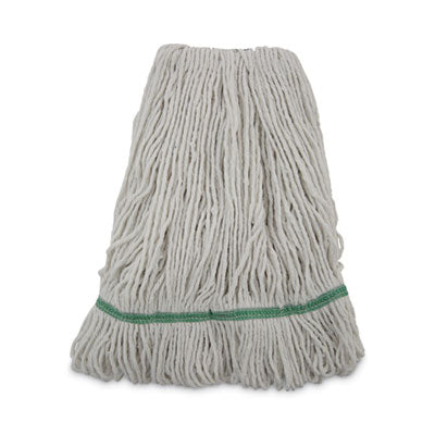 Mop Head, Premium White Cotton Rayon Mop Fiber, Medium, White Flipcost Flipcost