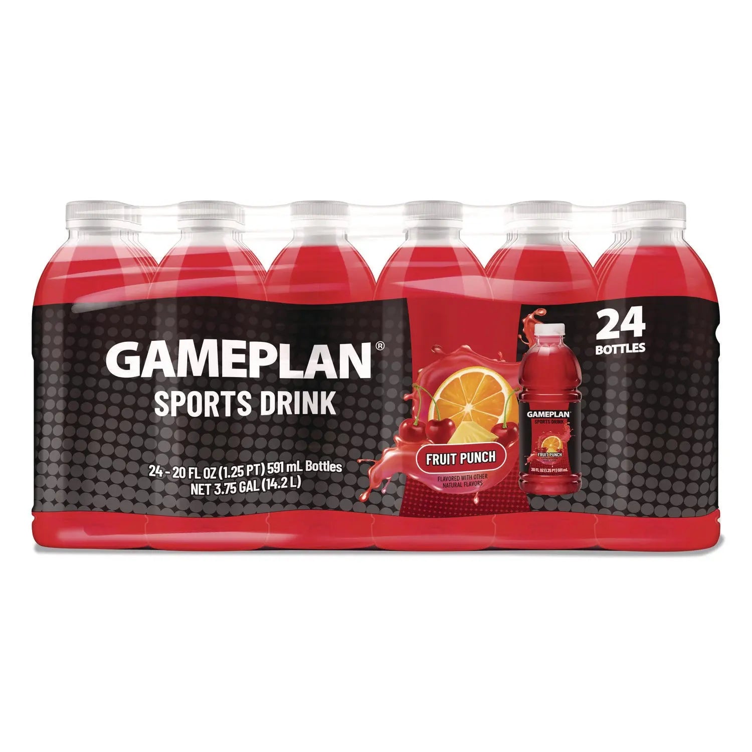 Niagara® Bottling Gameplan Sports Drink, Fruit Punch, 20 oz Bottle, 24/Carton Niagara® Bottling Flipcost