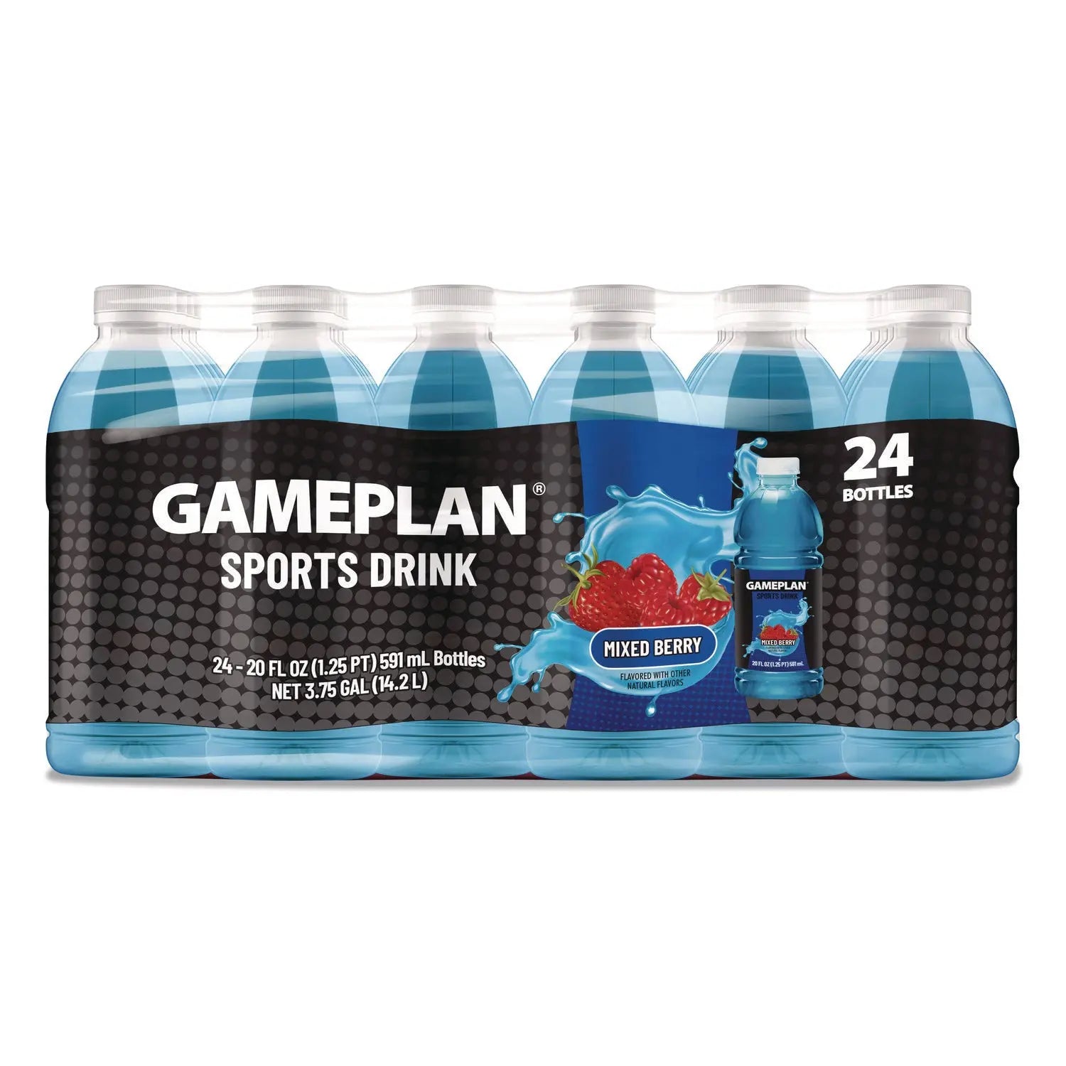 Niagara® Bottling Gameplan Sports Drink, Mixed Berry, 20 oz Bottle, 24/Carton Niagara® Bottling Flipcost