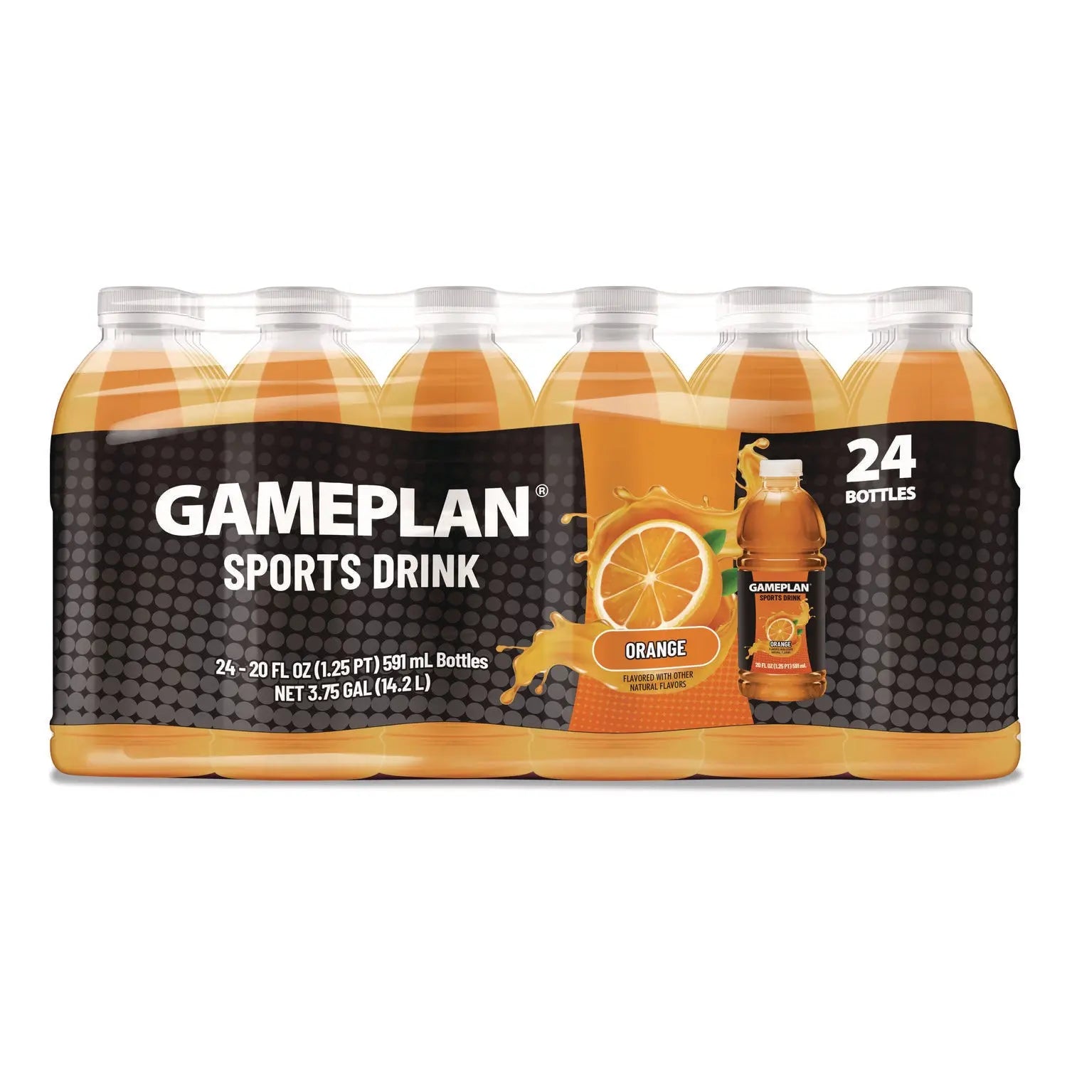 Niagara® Bottling Gameplan Sports Drink, Orange, 20 oz Bottle, 24/Carton Niagara® Bottling Flipcost