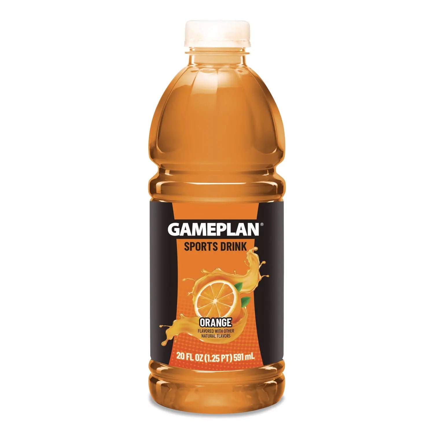 Niagara® Bottling Gameplan Sports Drink, Orange, 20 oz Bottle, 24/Carton Niagara® Bottling Flipcost