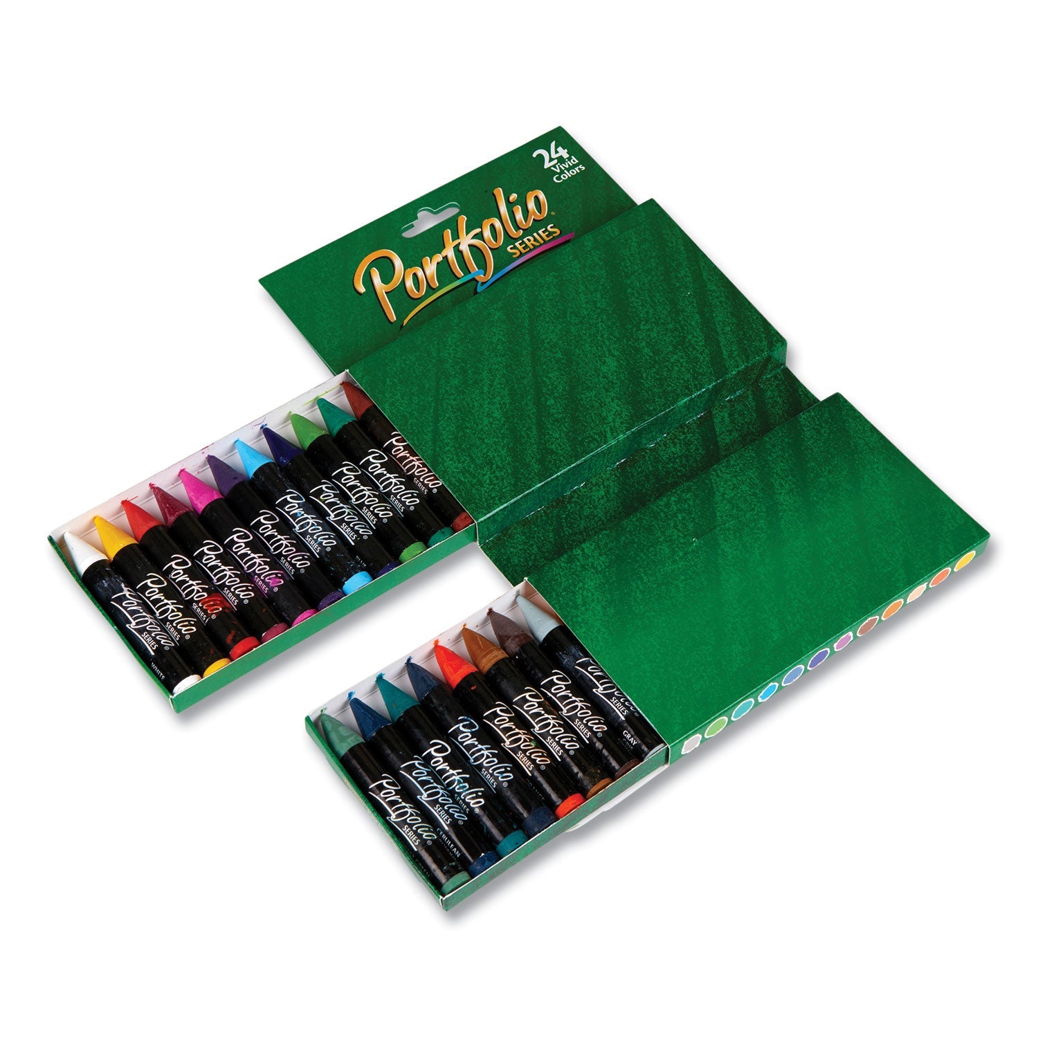 Crayola® Portfolio Series Oil Pastels, 24 Assorted Colors, 24/Pack