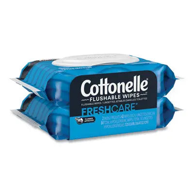 Cottonelle® Fresh Care Flushable Cleansing Cloths, 1-Ply, 3.73 x 5.5, White, 84/Pack Flipcost Flipcost