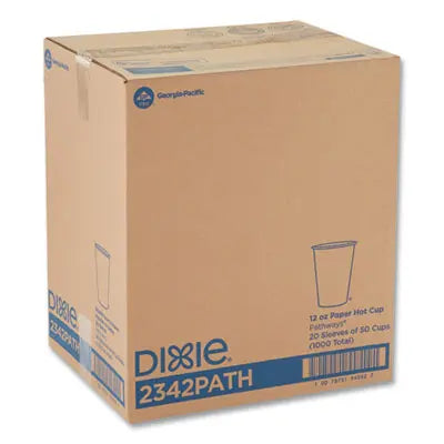 DIXIE FOOD SERVICE Pathways Paper Hot Cups, 12 oz, 50/Pack Flipcost Flipcost