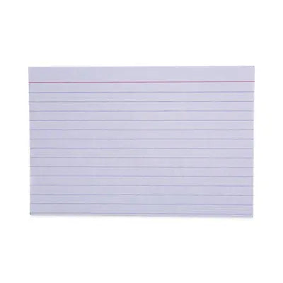 UNIVERSAL OFFICE PRODUCTS Ruled Index Cards, 4 x 6, White, 100/Pack Flipcost Flipcost