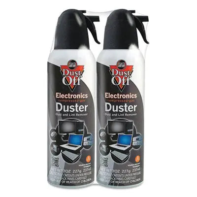FALCON SAFETY Disposable Compressed Gas Duster, 7 oz Can, 2/Pack Flipcost Flipcost