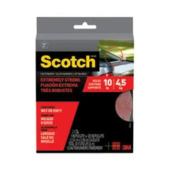 Scotch™ Extreme Fasteners, 1" x 10 ft, Clear, 2/Pack Flipcost Flipcost
