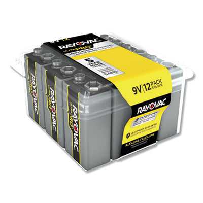 Rayovac® Ultra Pro Alkaline 9V Batteries, 12/Pack Flipcost Flipcost