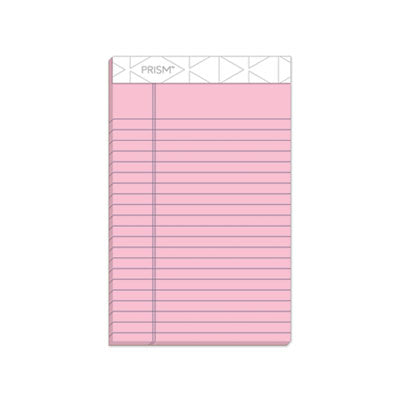 Tops Prism Plus Writing Pads, Narrow Rule, 50 Pastel Pink 5 x 8 Sheets, 12/Pack Flipcost Flipcost