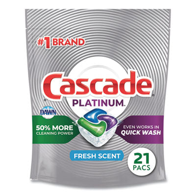 Cascade® ActionPacs, Fresh Scent, 13.5 oz Bag, 21/Pack Flipcost Flipcost