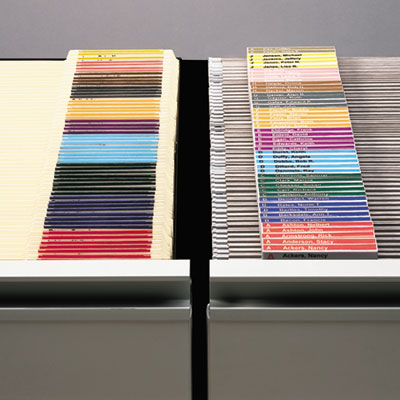 Smead™ Viewables Hanging Folder Tabs and Labels, Label Pack Refill, 1/3-Cut, Assorted Colors, 3.5" Wide, 160/Pack Flipcost Flipcost