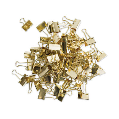 U Brands Binder Clips, Medium, Gold, 72/Pack Flipcost Flipcost