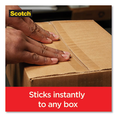 Scotch® Box Lock Shipping Packaging Tape with Dispenser, 3" Core, 1.88" x 54.6 yds, Clear, 4/Pack Flipcost Flipcost