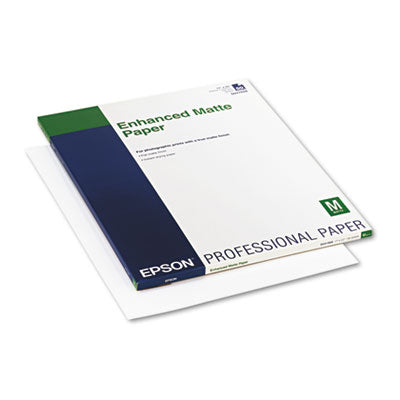 Epson® Ultra Premium Matte Presentation Paper, 10 mil, 17 x 22, Matte White, 50/Pack Flipcost Flipcost