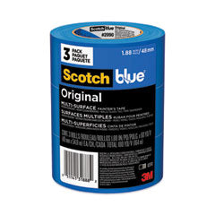 ScotchBlue™ Original Multi-Surface Painter's Tape, 3" Core, 1.88" x 60 yds, Blue, 3/Pack Flipcost Flipcost