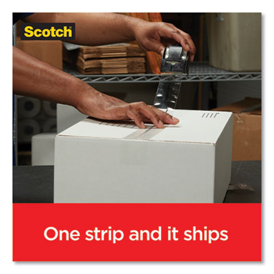 Scotch® Box Lock Shipping Packaging Tape, 3" Core, 1.88" x 54.6 yds, Clear, 6/Pack Flipcost Flipcost