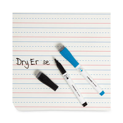 U Brands Double-Sided Dry Erase Lap Board, 12 x 9, White Surface, 24/Pack Flipcost Flipcost