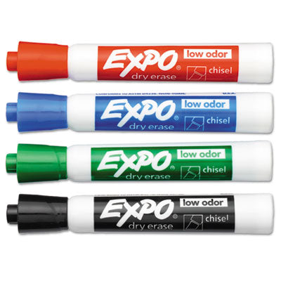 Low-Odor Dry Erase Marker Office Value Pack, Broad Chisel Tip, Assorted Colors, 192/Pack Flipcost Flipcost