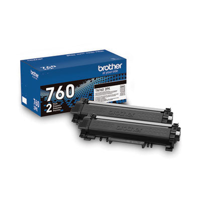 TN7602PK High-Yield Black Toner Pack, 3,000 Page-Yield, 2/Pack Flipcost Flipcost