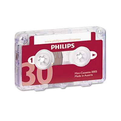 Audio and Dictation Mini Cassette Pack, 30 min (15 min x 2), 10/Pack Flipcost Flipcost