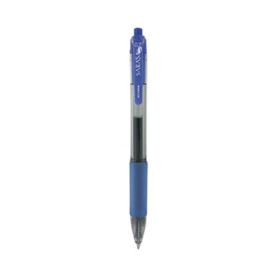 Sarasa Dry Gel X20 Gel Pen, Retractable, Medium 0.7 mm, Blue Ink, Clear/Blue Barrel, 36/Pack Flipcost Flipcost