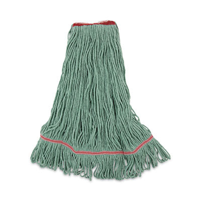 Premium Standard Head, Green Cotton Rayon Mop Head Fiber, Large Flipcost Flipcost