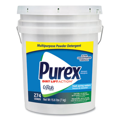 Purex® Dry Detergent, Fresh Spring Waters, Powder, 15.6 lb. Pail g Waters Flipcost Flipcost