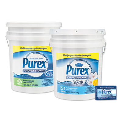 Purex® Dry Detergent, Fresh Spring Waters, Powder, 15.6 lb. Pail g Waters Flipcost Flipcost