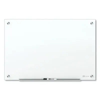 QUARTET MFG. Brilliance Glass Dry-Erase Boards, 72 x 48, White Surface Flipcost Flipcost