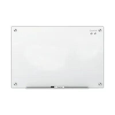 QUARTET MFG. Infinity Glass Marker Board, 48 x 36, White Surface Flipcost Flipcost