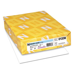 Neenah Paper CLASSIC CREST Stationery, 93 Bright, 24 lb Bond Weight, 8.5 x 11, Avon White, 500/Ream Flipcost Flipcost