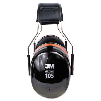 3M™ PELTOR OPTIME 105 High Performance Ear Muffs H10A, 30 dB NRR, Black/Red Flipcost Flipcost