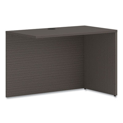 Reversible Mod Desk Shell (Left or Right), 42w x 24d x 29h, Slate Teak Flipcost Flipcost