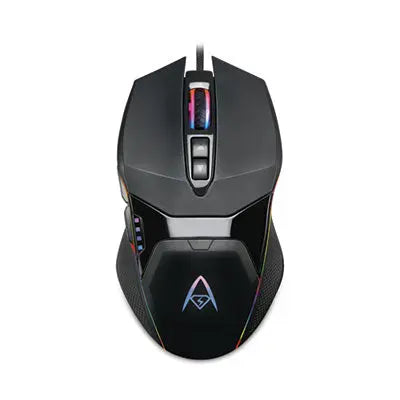 iMouse X5 Illuminated Seven-Button Gaming Mouse, USB 2.0, Left/Right Hand Use, Black Flipcost Flipcost