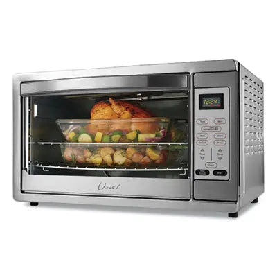 SUNBEAM PRODUCTS, INC. Extra Large Digital Countertop Oven, 21.65 x 19.2 x 12.91, Stainless Steel Flipcost Flipcost