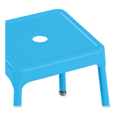 Safco® Steel Bar Stool Backless BabyBlue, Supports Up to 275 lb, 29" Seat Height, BabyBlue Base Flipcost Flipcost