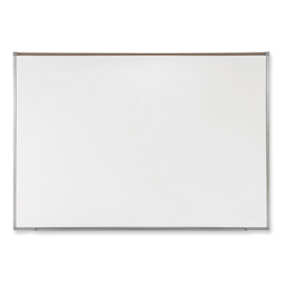 Proma Magnetic Porcelain Projection Whiteboard Aluminum Frame, w/Satin 96.5 x 48.5, White Surface Flipcost Flipcost