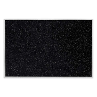 Satin Aluminum-Frame Recycled Rubber Bulletin Boards, 96.5 x 48.5, Confetti Surface Flipcost Flipcost