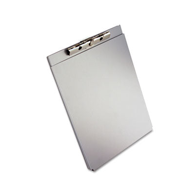 Saunders A-Holder Aluminum Form Holder, 0.5" Clip Capacity, Holds 8.5 x 11 Sheets, Silver Flipcost Flipcost