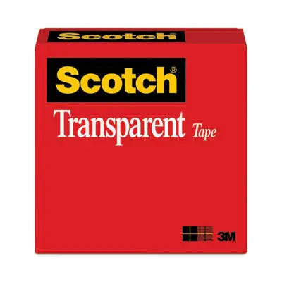 Scotch® Transparent Tape, 3" Core, 1" x 72 yds, Transparent Flipcost Flipcost