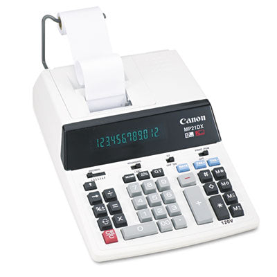 MP21DX 12-Digit Ribbon High-Precision Printing Calculator Black/Red Print, 3.5 Lines/Sec Flipcost Flipcost