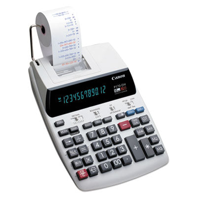 Canon® P170-DH-3 Printing Calculator, Black/Red Print, 2.3 Lines/Sec Flipcost Flipcost