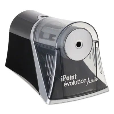 ACME UNITED CORPORATION iPoint Evolution Axis Pencil Sharpener, AC-Powered, 4.25 x 7 x 4.75, Black/Silver Flipcost Flipcost
